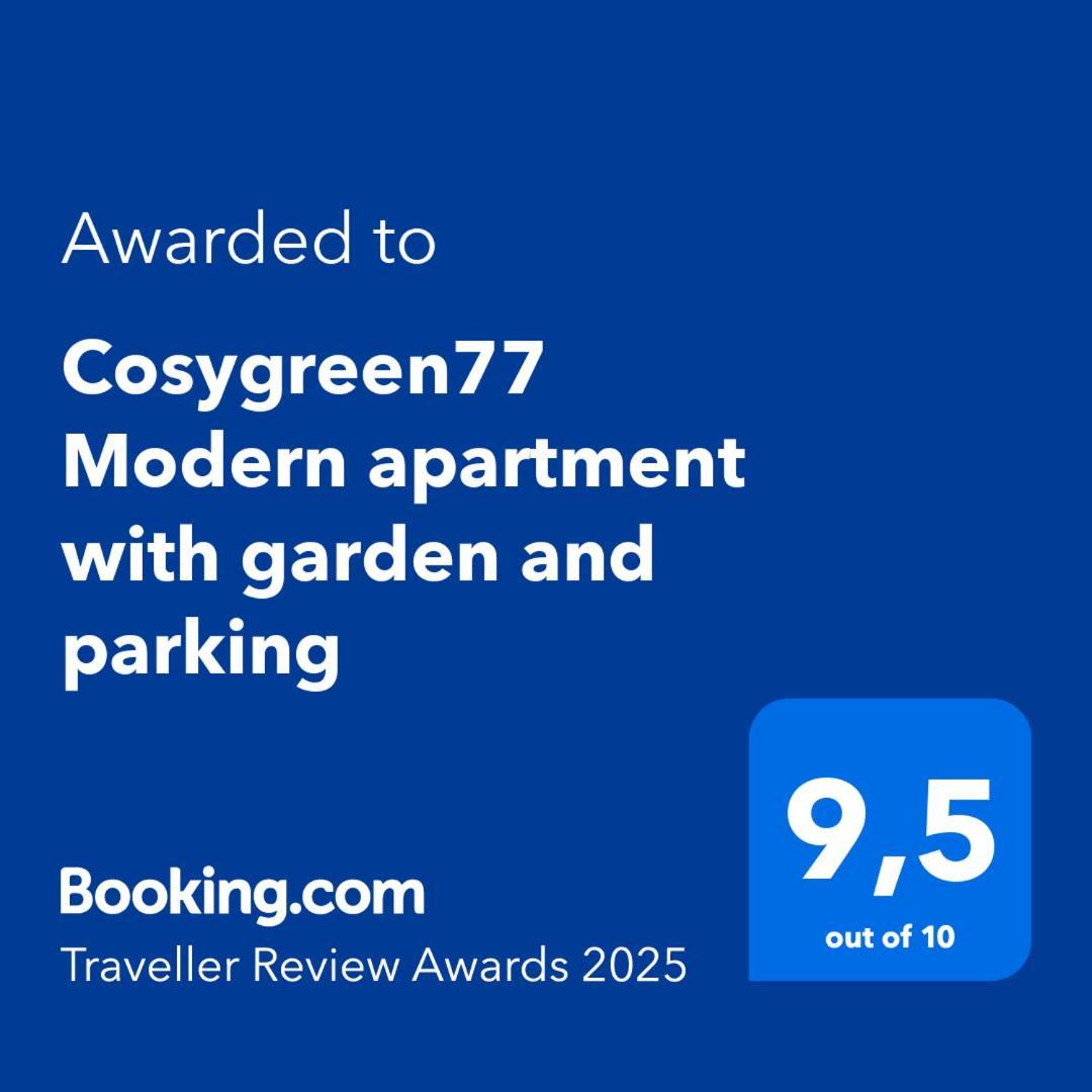 Cosygreen77 Modern Apartment With Garden And Parking Magny-le-Hongre Exteriör bild